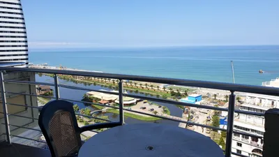 Океан красивый вид на море, пальмы…» — создано в Шедевруме