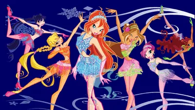 Winx на льду, большая картинка - Персонажи - YouLoveIt.ru