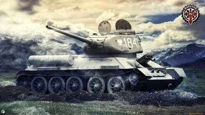 Обои на рабочий стол Танк из онлайн-игры Мир танков / World of Tanks на  поле боя, обои для рабочего стола, скачать обои, обои бесплатно