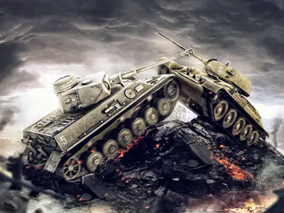 Обои для рабочего стола World of Tanks Танки AMX 50 100 2560x1600