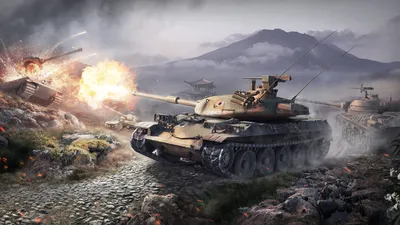 Обои \"Мир Танков (World Of Tanks)\" на рабочий стол, скачать бесплатно  лучшие картинки Мир Танков (World Of Tanks) на заставку ПК (компьютера) |  mob.org