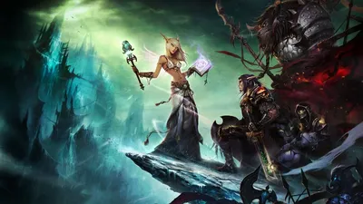 Download wallpaper armor, World of Warcraft, WOW, stroke, art, boss,  Blizzard Entertainment, role-playing game, section games in resolution  1920x1080