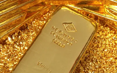 Обои для рабочего стола Золото Слитки Деньги