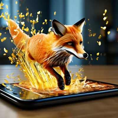 3d pop up effect сотовый телефон…» — создано в Шедевруме