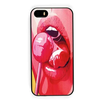 Чехол для iPhone 5/5S 19-005 классные чехлы панельки с изображением женщин  - Москва