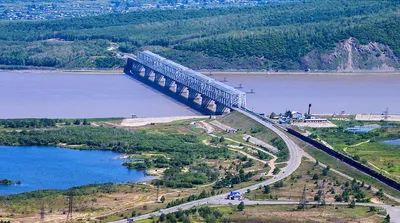 Комсомольск-на-Амуре в 5055 году #…» — создано в Шедевруме