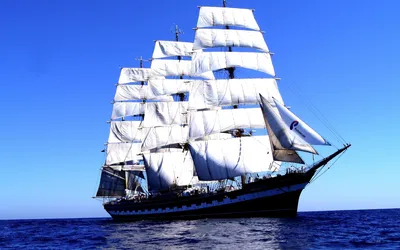 Обои корабль, море, плавание, парус картинки на рабочий стол, фото скачать  бесплатно