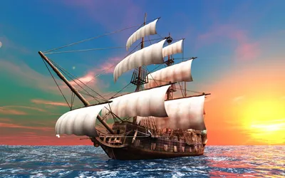 Картинки большие на рабочий стол корабли на море (69 фото) » Картинки и  статусы про окружающий мир вокруг