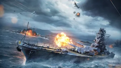 Обои для рабочего стола World Of Warship Тигры Игры корабль