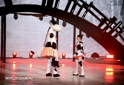 Корова на льду