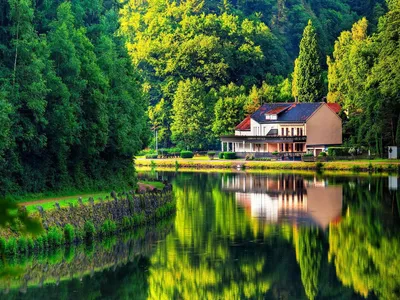 Домик на природе (76 фото) » НА ДАЧЕ ФОТО