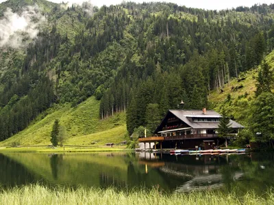 картинки : пейзаж, дерево, воды, природа, гора, дом, озеро, река, Пруд,  Размышления, Осень, Резервуар, Водный путь, водное пространство, Швеция  3008x2000 - - 759055 - красивые картинки - PxHere