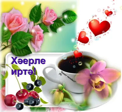 Доброе утро: красивые картинки на татарском языке - snaply.ru