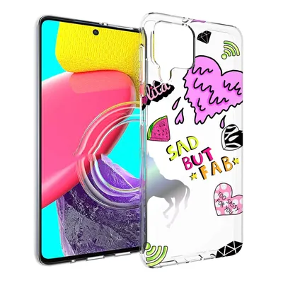 Чехол Mypads Красивые-Смайлики Для Samsung Galaxy M53 (Sm-M536), купить в  Москве, цены в интернет-магазинах на Мегамаркет