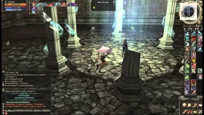 Lineage II Grand Crusade (руоф) - кач орчихи дестра. - YouTube