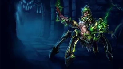 Обои на рабочий стол Zeri, персонаж из видеоигры Лига Легенд / League of  Legends, обои для рабочего стола, скачать обои, обои бесплатно
