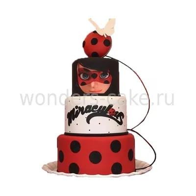 Торт леди Баг - Торты на заказ CakeMosCake