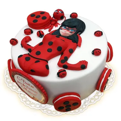 Детский торт Леди баг — https://sabicake.ru