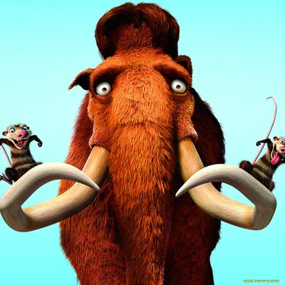 Обои Ледниковый период 3 Мультфильмы Ice Age 3: Dawn of the Dinosaurs, обои  для рабочего стола, фотографии ледниковый, период, мультфильмы, ice, age,  dawn, of, the, dinosaurs, грызуны, мамонт Обои для рабочего стола,