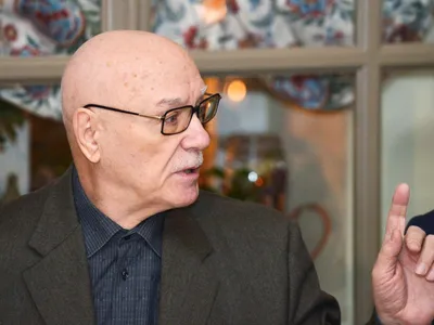 Знаменитый актёр Леонид Куравлёв в объективе фотокамеры