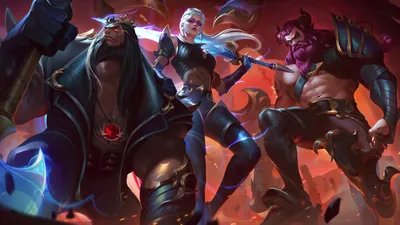 Живые обои Аниме League of Legends скачать бесплатно для windows