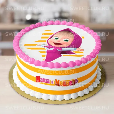 Маша и медведь торт ко дню рождения – CAKE N CHILL DUBAI