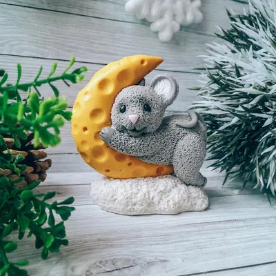 Шар с рис. 12\" (30 см) Мышка на месяце \"Девочка\" (BelBal) (25 шт.) купить в  Украине | Магазин воздушных шаров Party-Shop.com.ua