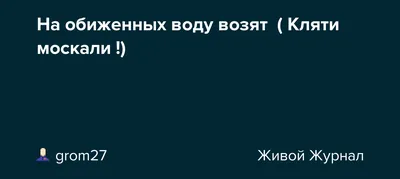 mashkathekitty - На обиженных воду возят 😑 #MashkaTheKitty... | Facebook