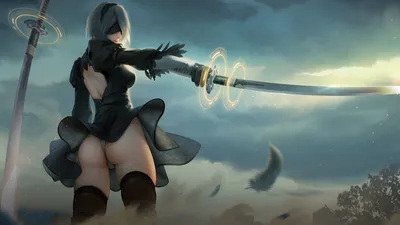 Обои Видео Игры Nier: Automata, обои для рабочего стола, фотографии видео  игры, nier, automata, automata, ролевая, action Обои для рабочего стола,  скачать обои картинки заставки на рабочий стол.