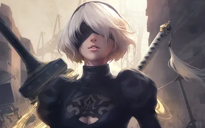 Video Game NieR: Automata HD Wallpaper by Stanley Lau | Nier automata, 2b  nier autómata, Automata