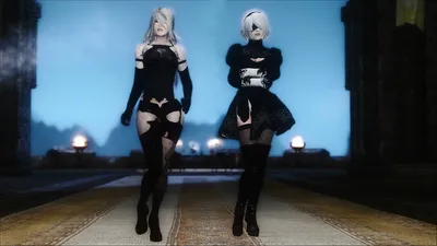 Обои для рабочего стола меча Блондинка Воители Косплей Nier: