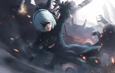 Обои games, nier, automata на рабочий стол