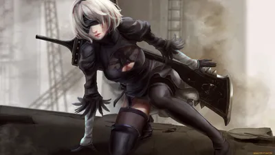 Nier automata обои для рабочего стола, картинки и фото