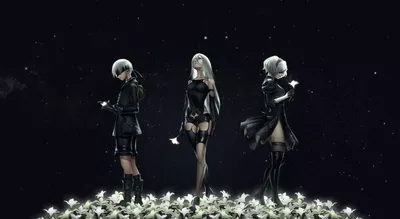 Обои по Nier:Automata | Пикабу