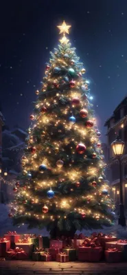 Новогодние обои на телефон с котом Пушином - YouLoveIt.ru