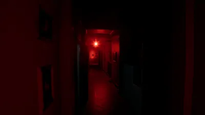 страшное лицо в темноте