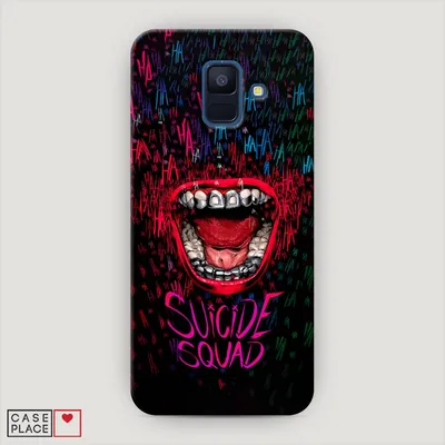 Пластиковый чехол для Samsung Galaxy A6 с принтом «Отряд самоубийц 1» —  купить в интернет-магазине Case Place