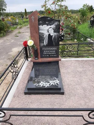 Надгробный памятник из гранита и мрамора в Петрозаводске. Фото, цена,  каталог | Всепамятники
