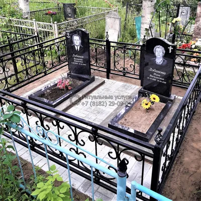 Фото памятников из гранита: образцы двойных гранитных памятников на  кладбище в Минске - ПостКамень