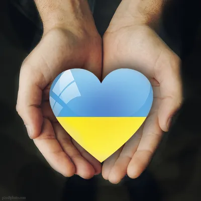 Обои на монитор | Минимализм | Флаг, Украина