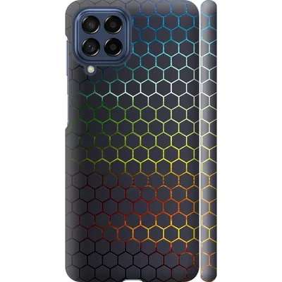 Чехол 3d пластиковый матовый на телефон Samsung Galaxy M53 M536B  Переливающиеся соты \"498m-2608-58250\" (ID#1824114572), цена: 319 ₴, купить  на Prom.ua