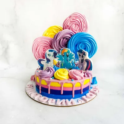 Купить Торт Май Литл Пони Торты на заказ в Барнауле Кондитерская Anita's  Cakes.