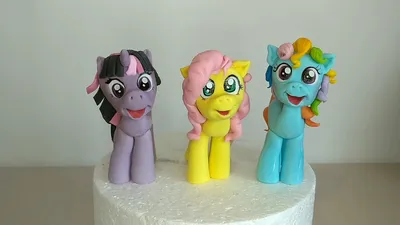 Набор средние топперы в торт (8см) вырубка \"Маленькие пони/My little pony\"  (6шт./уп.) КАРТОН (ID#1149638523), цена: 38 ₴, купить на Prom.ua