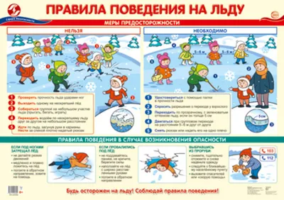 Безопасное поведение на льду | 10.01.2022 | Сокол - БезФормата