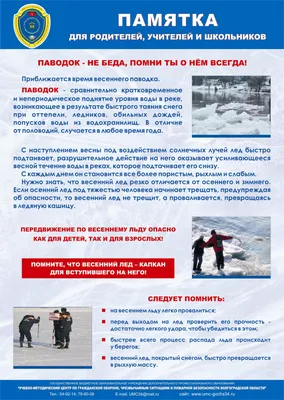 Правила безопасного поведения на льду – УО \"СГАЭК\"