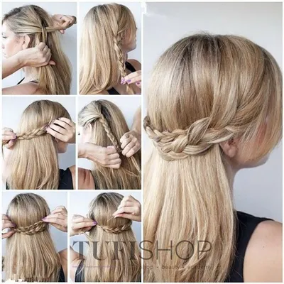 Прически на каждый день (прическа на работу)- купить в Киеве |  Tufishop.com.ua