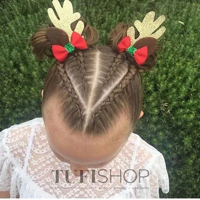 Две гульки (новогодняя прическа) - купить в Киеве | Tufishop.com.ua