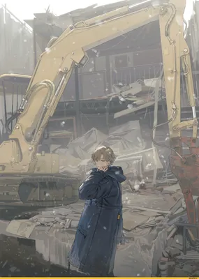 Замороженная стройка\" / красивые картинки :: omuoic :: artist :: art (арт)  / картинки, гифки, прикольные комиксы, интересные статьи по теме.