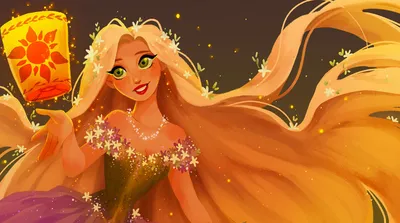 Обои на рабочий стол Rapunzel / Рапунцель из мультфильма Tangled / Рапунцель:  запутанная история, by snownymphs, обои для рабочего стола, скачать обои,  обои бесплатно