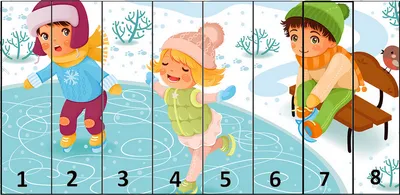 Игры на тему Новый год. Разрезные картинки.. | Нейрокопилка | ВКонтакте |  Christmas printables free kids, Christmas learning, Preschool christmas